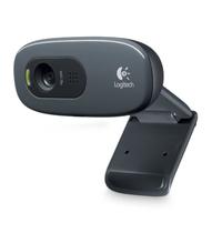 Webcam Logitech C270 HD 720p 1 MP preta