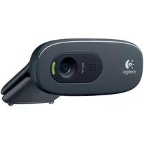 Webcam Logitech C270 HD 720p com Microfone Integrado para Videochamadas Aulas Online e Reuniões Webcam Logitech C270 HD 720p com Microfone Integrado para Videochamadas Aulas Online e Reuniões