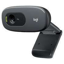 Webcam logitech c270 usb 3mp hd 720p 30fps