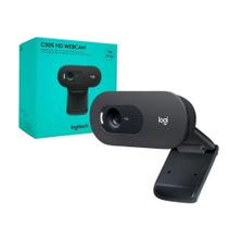 Webcam Logitech C505, 720P HD, 30 FPS, com Microfone, 3 MP, USB