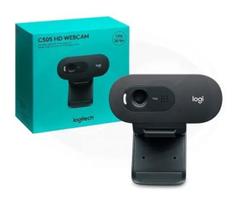 Webcam Logitech C505 Hd Com Microfone De Longo Alcance