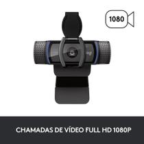 Webcam Logitech C920s Pro Full Hd 1080p C/ Tampa Privacidade