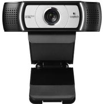 Webcam Logitech C930E, 1080p Full HD Preto - USB, Com Microfone