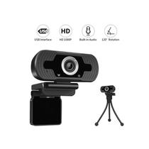 Webcam Loosafe Full HD 1920 x 1080P USB C/ Tripé - Preto