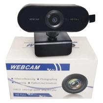Webcam Mini Câmera Full Hd 1080 Usb De Visão 360º Microfone