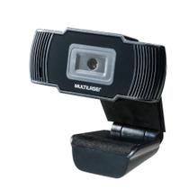 Webcam Multilaser Preta Com 30 Fps 720P Conectar E Usar Ac339