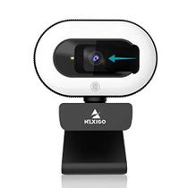 Webcam NexiGo StreamCam N930E 1080P com anel de luz e capa Webcam NexiGo StreamCam N930E 1080P com anel de luz e capa