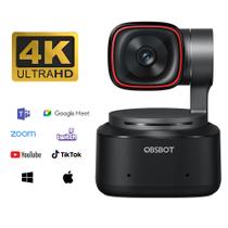 Webcam Obsbot Tiny 2 Câmera Ptz 4k Ai 1/1.5 Usb 3.0 Com Foco 4x
