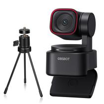 Webcam OBSBOT Tiny 3 Lite 4K com controle por voz e gestos com IA
