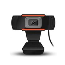 Webcam Office 480P USB Sensor CMOS C/ Microfone Preto