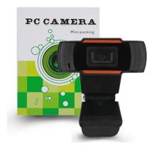 Webcam PC Câmera Mini Packing 480P Com Microfone
