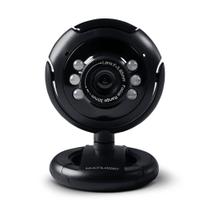 Webcam Plug E Play 16Mp com Microfone Usb Preto