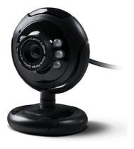 Webcam Plug E Play 16Mp Nightvision Usb Preto - WC045