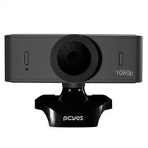 Webcam Raza Pcyes FHD-02, 1080p, 30 FPS, USB, Preto - SKU35463