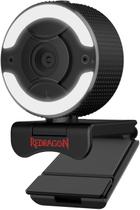 Webcam Redragon GW910 OneShot Full HD 30 Microfone Integrado cor:preto Webcam Redragon GW910 OneShot Full HD 30 Microfone Integrado cor:preto