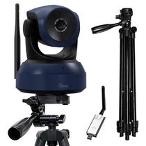 Webcam sem fio Gsou 1080P HD Chamada de vídeo com suporte de tripé
