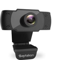Webcam Septekon 1080p Full HD com Microfone - para Laptop e Desktop Webcam Septekon 1080p Full HD com Microfone - para Laptop e Desktop