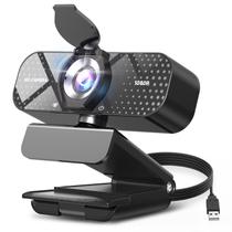 Webcam TRAUSI 1080P HD com microfone, tampa de privacidade, USB Webcam TRAUSI 1080P HD com microfone, tampa de privacidade, USB