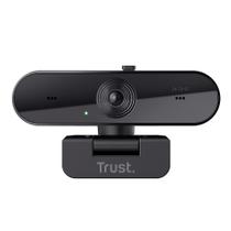Webcam Trust Taxon 2K QHD, Microfones Duplos, Filtro de Privacidade, USB, Preto - 24732 Webcam Trust Taxon 2K QHD, Microfones Duplos, Filtro de Privacidade, USB, Preto - 24732