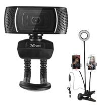 Webcam Trust Trino HD 720p 30fps + RING LIGHT