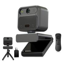Webcam UHD 4K Com Controle Remoto Para Conferencia W12S Vizolink