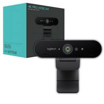 Webcam Ultra HD 4K Brio PRO Com Microfone 30fps USB Preto