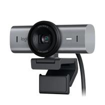 Webcam Ultra HD 4K Logitech MX Brio Com Microfone com Redução de Ruído, Grafite - 960-001548