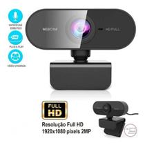 Webcam Usb 1080p Resolução HD Plug Play Microfone Integrado otima qualidade
