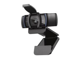 Webcam usb full hd 1080p c920s c/ microfone hd pro preto logitech