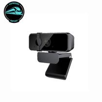 Webcam USB para PC, 1080p, Microfone, Preta, 2023