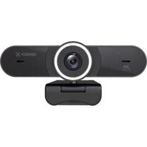 Webcam Vision 40 Fortrek 4K Ultra HD Com Ring Light Para Videochamadas