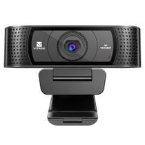 Webcam VITADE HD 1080P com microfone e capa Slide 928A Pro