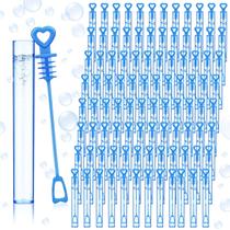 Wedding Bubble Wands PullCrease 150 unidades a granel com solução azul