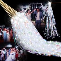 Wedding Wands Simgoing LED Tinsel Lighted 24 unidades brancas Wedding Wands Simgoing LED Tinsel Lighted 24 unidades brancas
