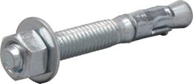 Wedge Anchor Power Pro 3/8 x 7,5 cm, aço e zinco, pacote com 25 Wedge Anchor Power Pro 3/8 x 7,5 cm, aço e zinco, pacote com 25