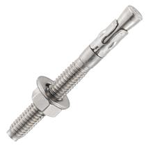 Wedge Anchors Wensilon, 5 unidades, 16 x 100 mm, aço inoxidável 304 para serviços pesados Wedge Anchors Wensilon, 5 unidades, 16 x 100 mm, aço inoxidável 304 para serviços pesados