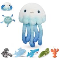 Weighted Jellyfish Plush Niuniu Daddy 23 1,5 kg para crianças/adultos