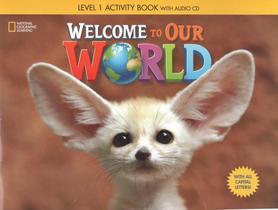 Welcome To Our World 1 - Workbook With Audio CD - All Caps - CENGAGE - ELT