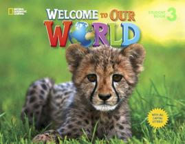Welcome to our world 3 sb with all capital letters - american - 1st ed -