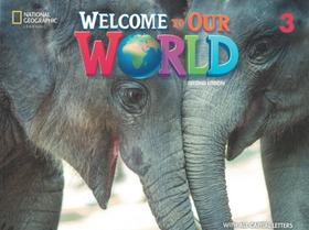 Welcome to our world 3 sb with olp all caps - american - 2nd ed - NATGEO & CENGAGE ELT
