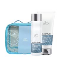 Wella BlondorPlex Care Line Kit Shampoo 250ml + Condicionador 200ml + Necessaire