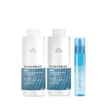 Wella BlondorPlex Care Line Sh 1000ml + Cond 1000ml + Trilliant 150ml