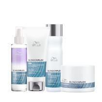 Wella BlondorPlex Care Line Sh 250ml + Cond 200ml + Masc 150ml + Leave-in 145ml