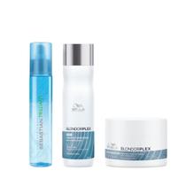 Wella BlondorPlex Care Line Sh 250ml + Masc 150ml + Trilliant 150ml