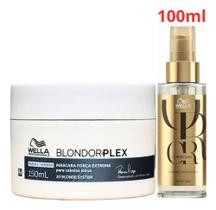 Wella Blondorplex Mascara 150ml + Óleo Tradicional 100ml Wella Blondorplex Mascara 150ml + Óleo Tradicional 100ml