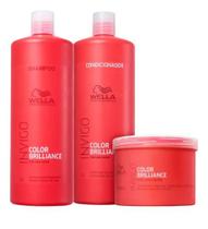 Wella Brilliance Invigo Color kit Proteção da cor dos cabelos tingidos e coloridos Wella Brilliance Invigo Color kit Proteção da cor dos cabelos tingidos e coloridos