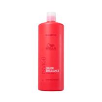 Wella Brilliance Shampoo 1000ml Proteção e Vibração da Cor