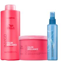 Wella Color Brilliance Shampoo 1000ml + Mascara 500ml + Shine Define 200ml Wella Color Brilliance Shampoo 1000ml + Mascara 500ml + Shine Define 200ml