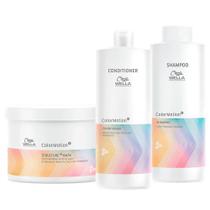Wella Color Motion Profissional Kit Shampoo + Condicionador + Máscara