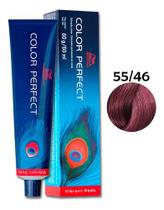 Wella Color Perfect 55-46 Castanho Claro Vermelho Violet 60g